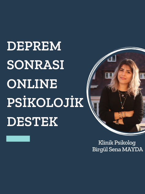 Deprem Sonrası Online Psikolojik Destek