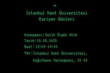 Devam Etmek İçin Bir Tuşa Basınız 