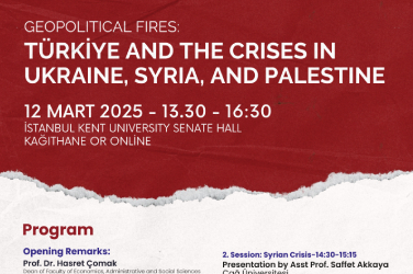 Geopolitical Fires: Türkiye And The Crises In Ukraine, Syria, And Palestine