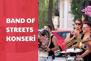 Macaristan sokak bando grubu Kent’teydi