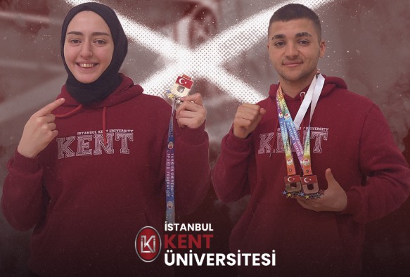 İstanbul Kent Üniversitesi’nden 2 Şampiyon!