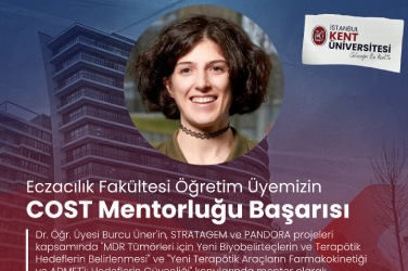 Eczacılık Fakültesi Öğretim Üyemizin COST Mentorluğu Başarısı