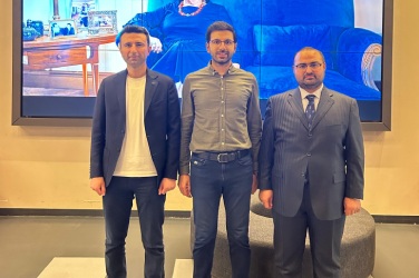 Democosmetics/OTC/Aromatherapy School Partners Pharm. Fikret Türkmen and Muhammed Emin Gül, Esq. visited İstanbul Kent University, Faculty of Pharmacy, Vice Dean and Rector Advisor Assoc. Prof. Muhammet Emin Çam. 