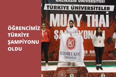 Öğrencimiz Türkiye Şampiyonu Oldu