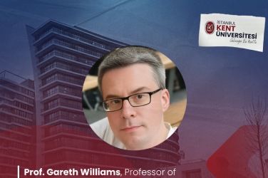 Prof. Gareth Williams, Rektörümüz Prof. Dr. Necmettin Atsü’nün davetiyle aramıza katıldı.